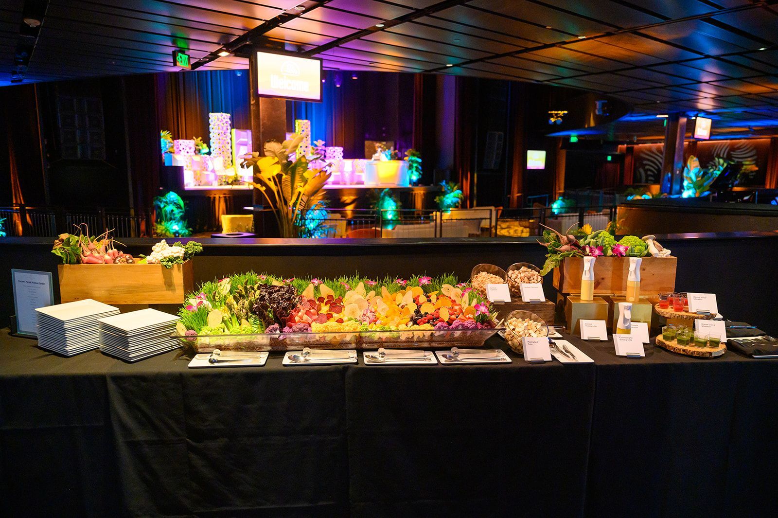 Live Garden Salad Station