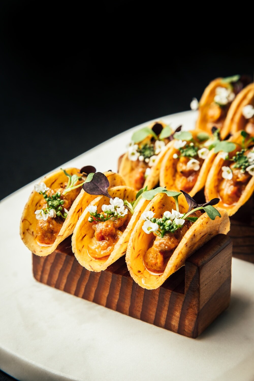 Tiny BBQ Chicken Tacos